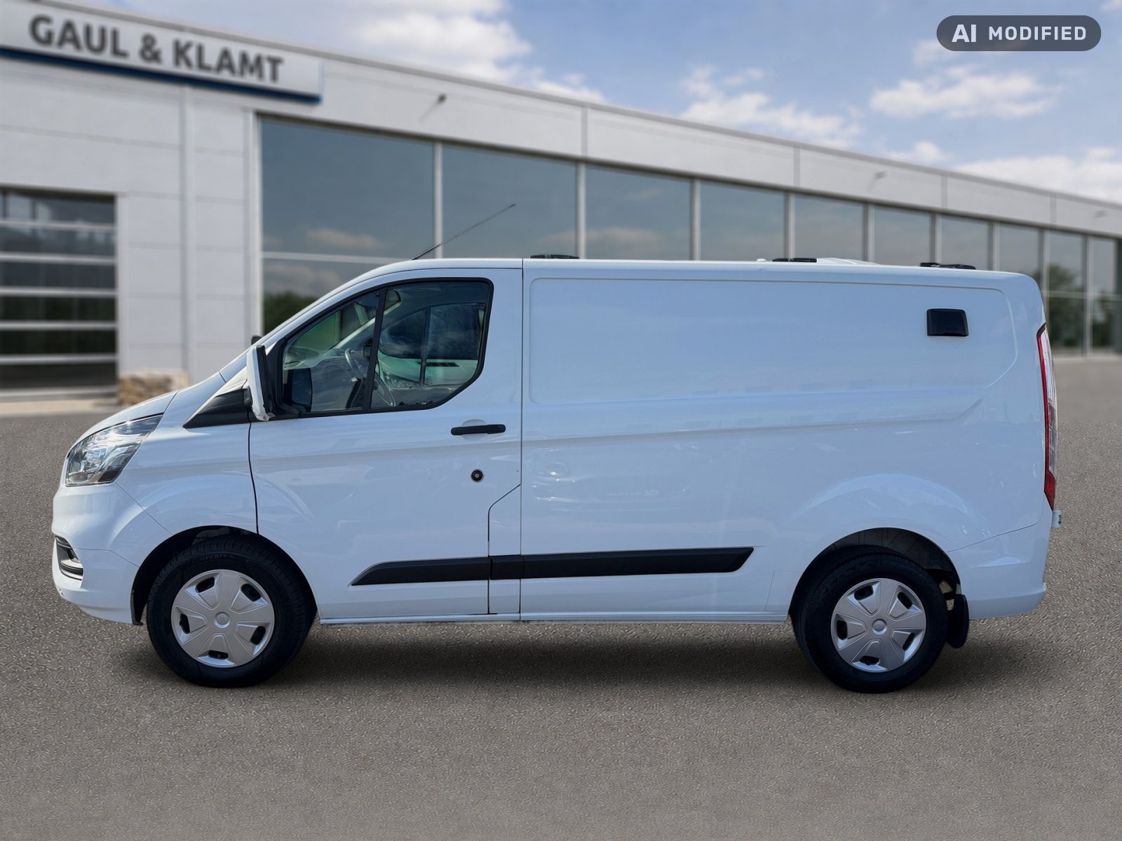 Fahrzeugabbildung Ford Transit Custom 340 L1 Trend - mit KI generiert/bearbeitet