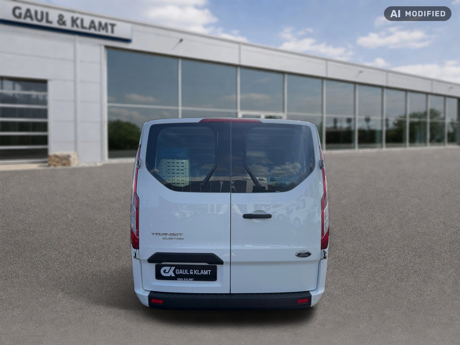 Fahrzeugabbildung Ford Transit Custom 340 L1 Trend - mit KI generiert/bearbeitet