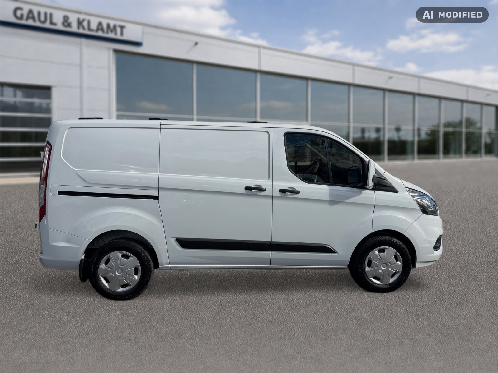 Fahrzeugabbildung Ford Transit Custom 340 L1 Trend - mit KI generiert/bearbeitet