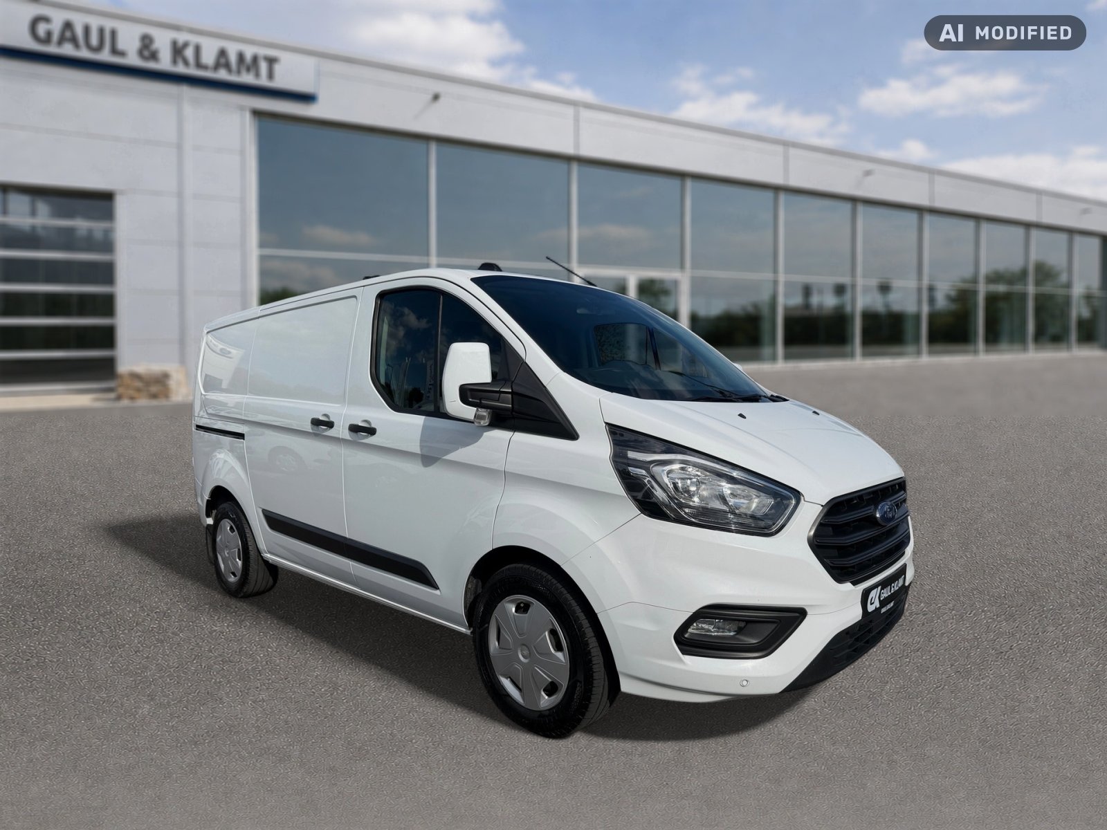 Fahrzeugabbildung Ford Transit Custom 340 L1 Trend - mit KI generiert/bearbeitet