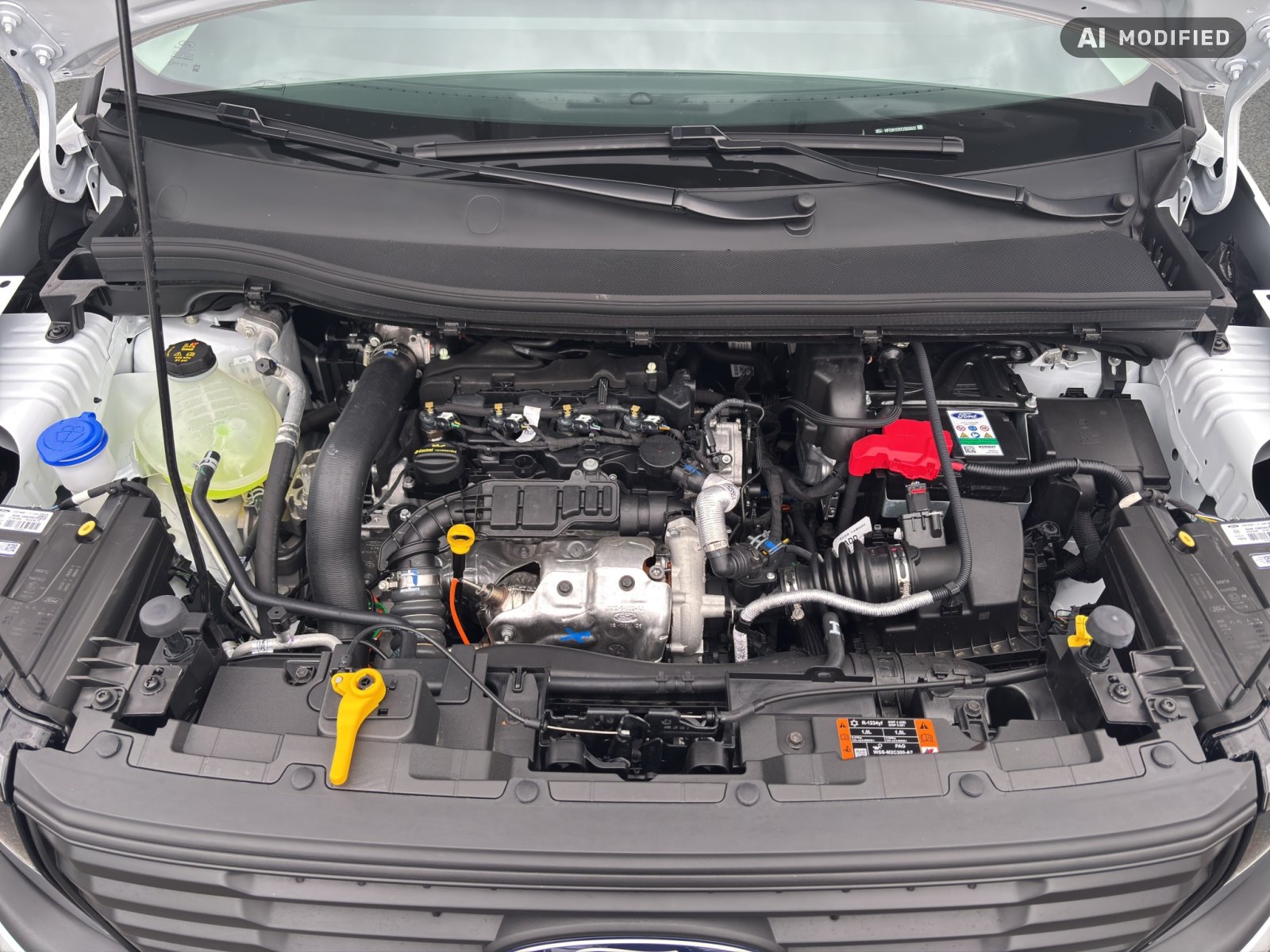 Fahrzeugabbildung Ford Transit Courier 1,5l 74 kW Trend Doppelkabine - mit KI generiert/bearbeitet