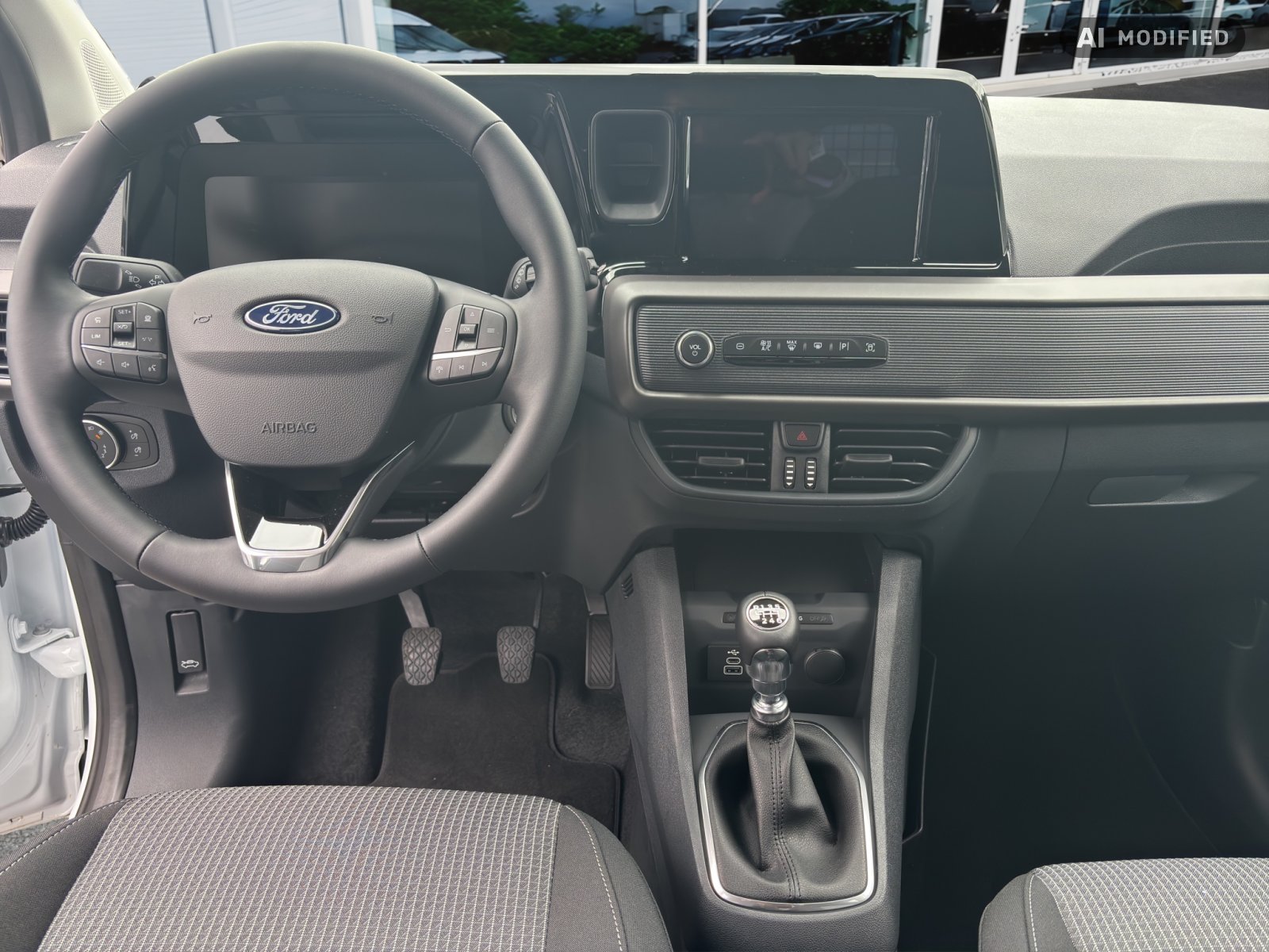 Fahrzeugabbildung Ford Transit Courier 1,5l 74 kW Trend Doppelkabine - mit KI generiert/bearbeitet