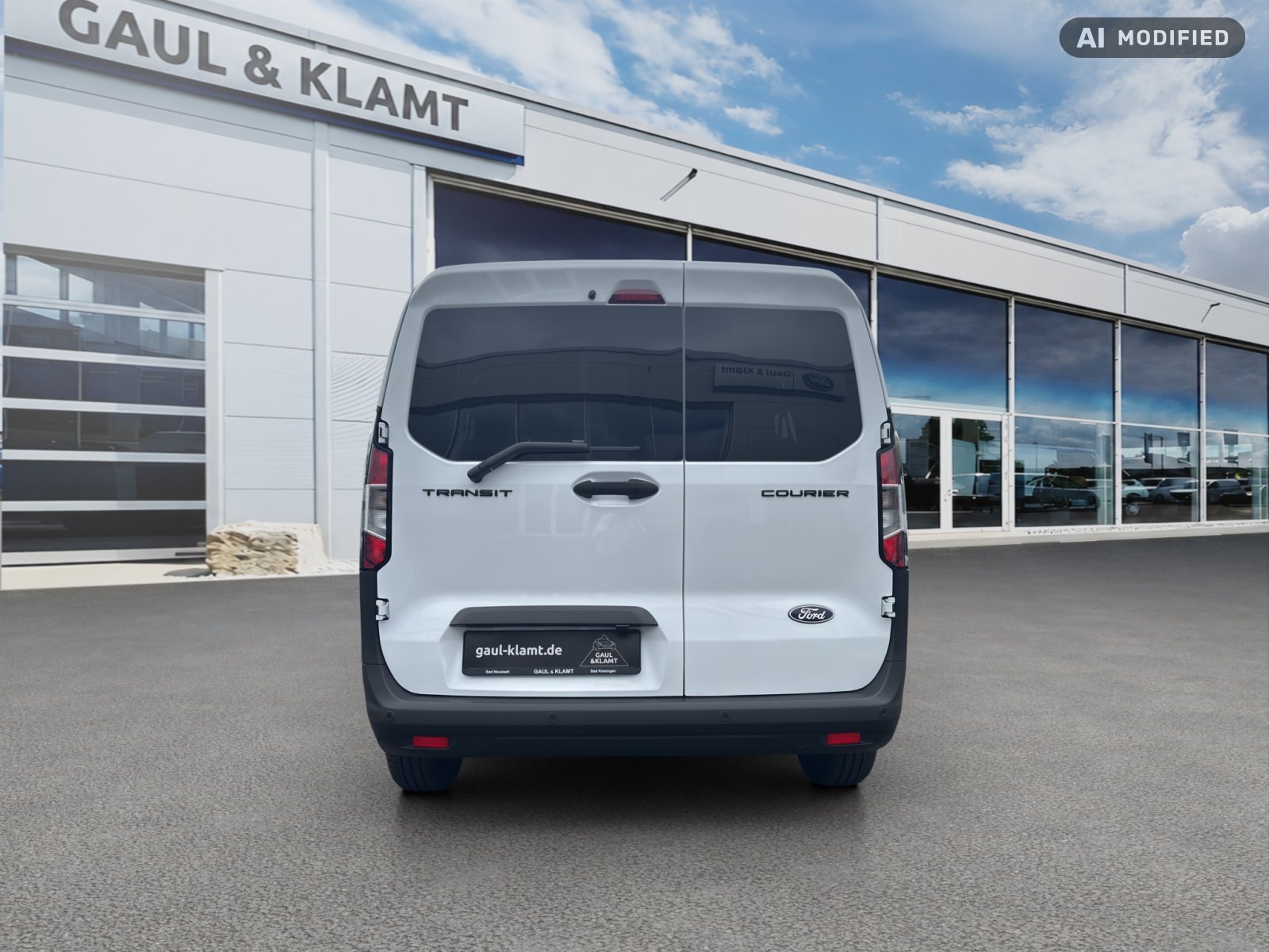 Fahrzeugabbildung Ford Transit Courier 1,5l 74 kW Trend Doppelkabine - mit KI generiert/bearbeitet