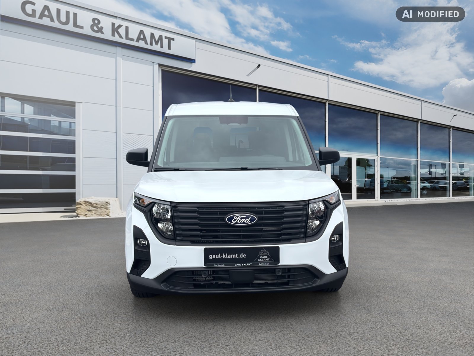 Fahrzeugabbildung Ford Transit Courier 1,5l 74 kW Trend Doppelkabine - mit KI generiert/bearbeitet