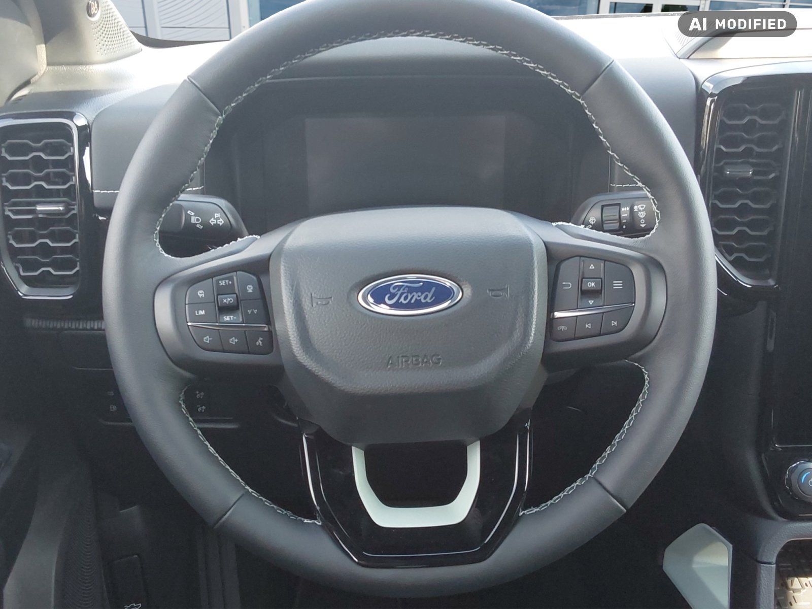 Fahrzeugabbildung Ford Ranger 2,3l 135 kW PHEV Stormtrak e-4WD Doppelkabine - mit KI generiert/bearbeitet