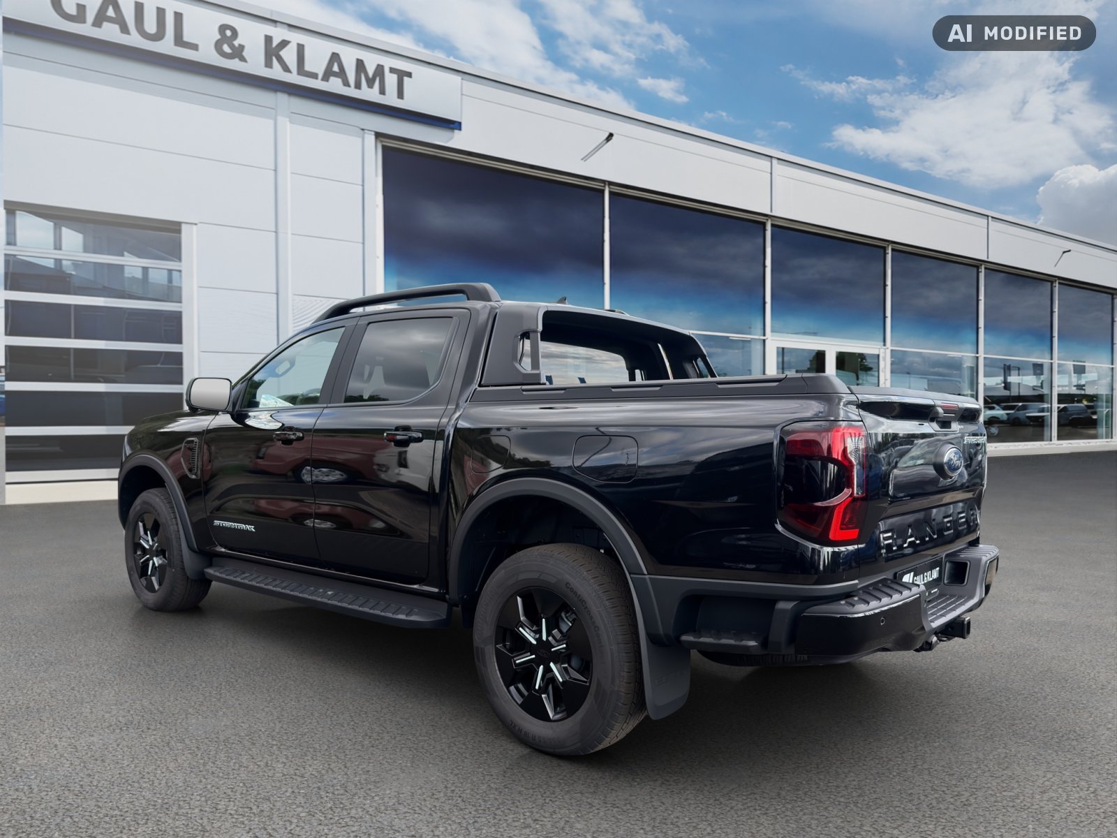Fahrzeugabbildung Ford Ranger PHEV Stormtrak 4WD Doppelkabine #B&O Sound - mit KI generiert/bearbeitet