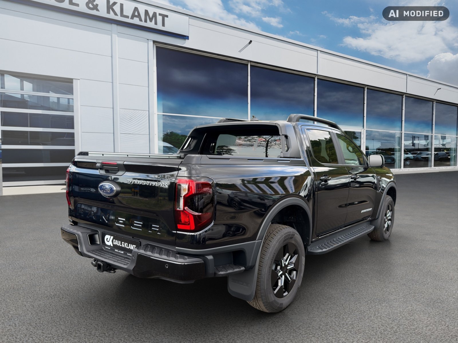 Fahrzeugabbildung Ford Ranger PHEV Stormtrak 4WD Doppelkabine #B&O Sound - mit KI generiert/bearbeitet
