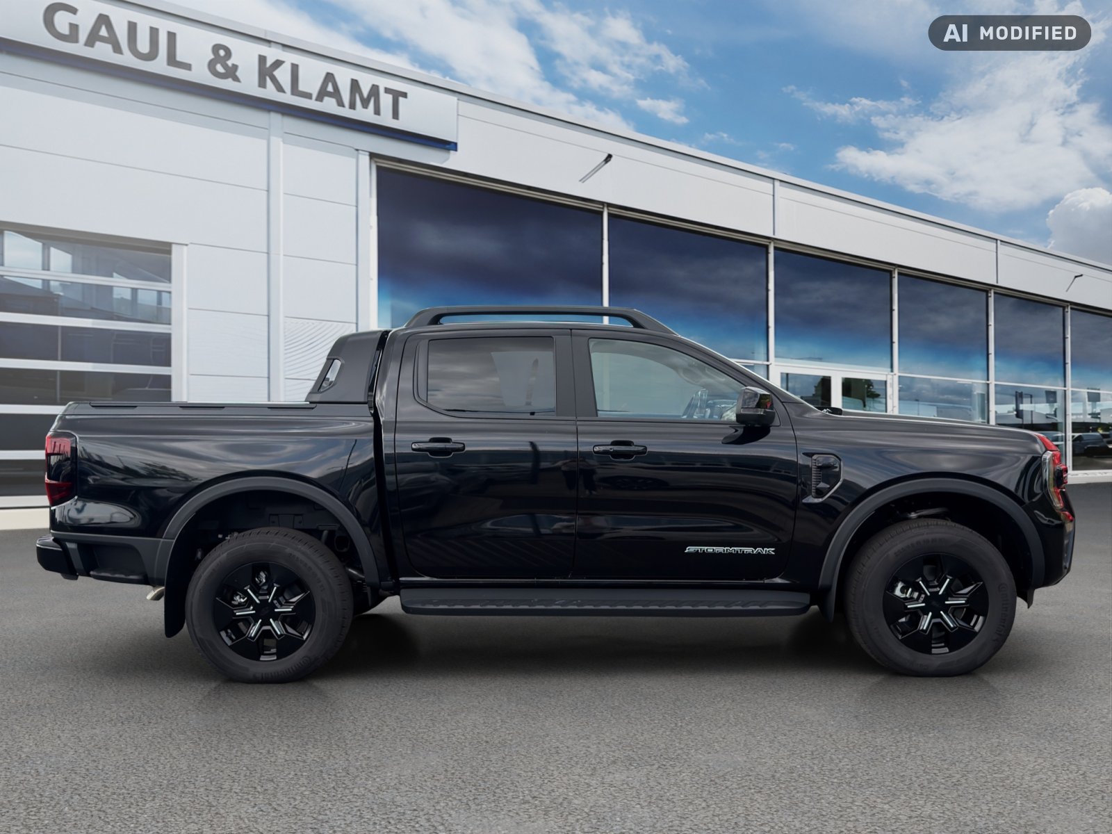 Fahrzeugabbildung Ford Ranger PHEV Stormtrak 4WD Doppelkabine #B&O Sound - mit KI generiert/bearbeitet
