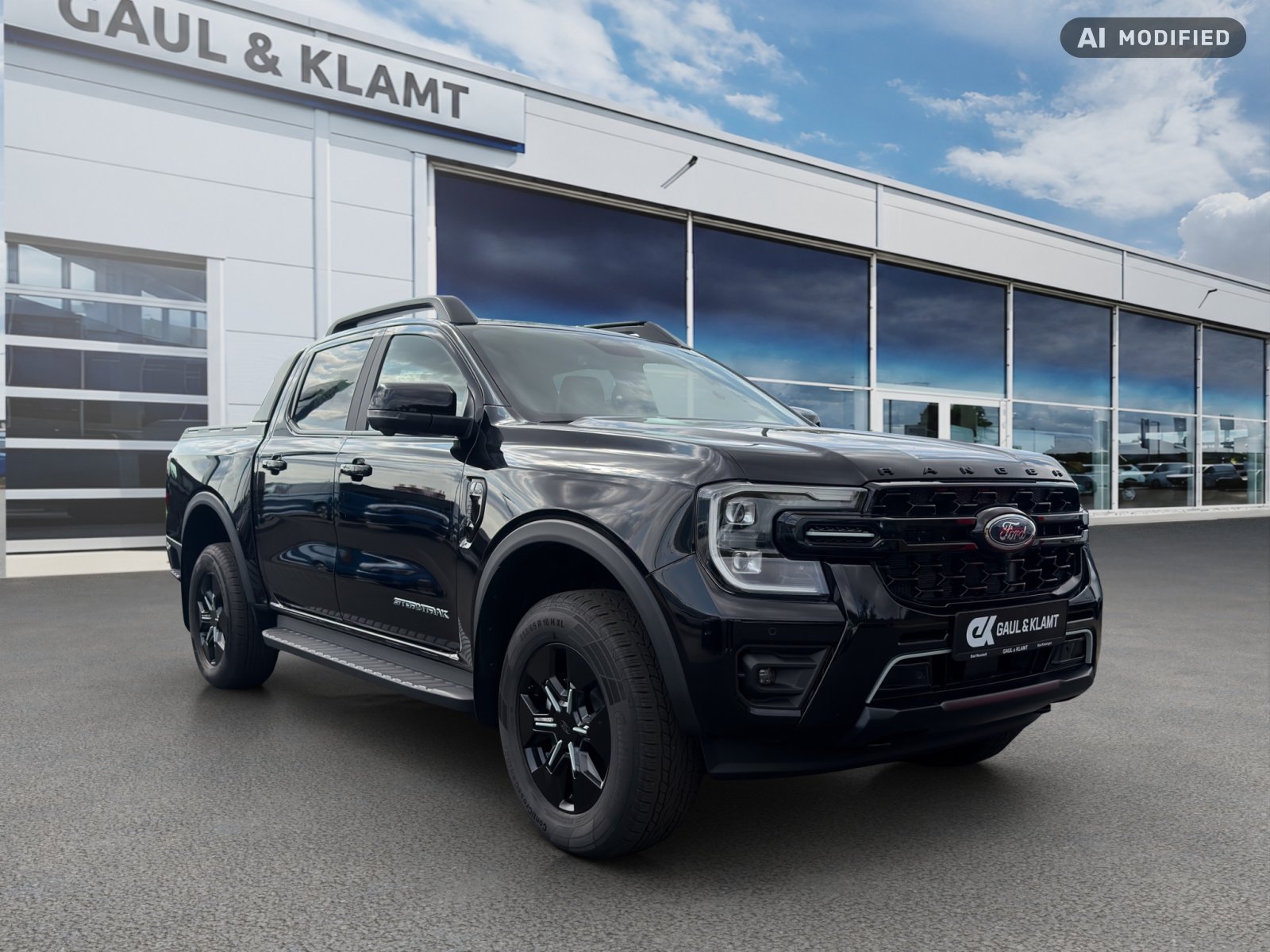 Fahrzeugabbildung Ford Ranger PHEV Stormtrak 4WD Doppelkabine #B&O Sound - mit KI generiert/bearbeitet