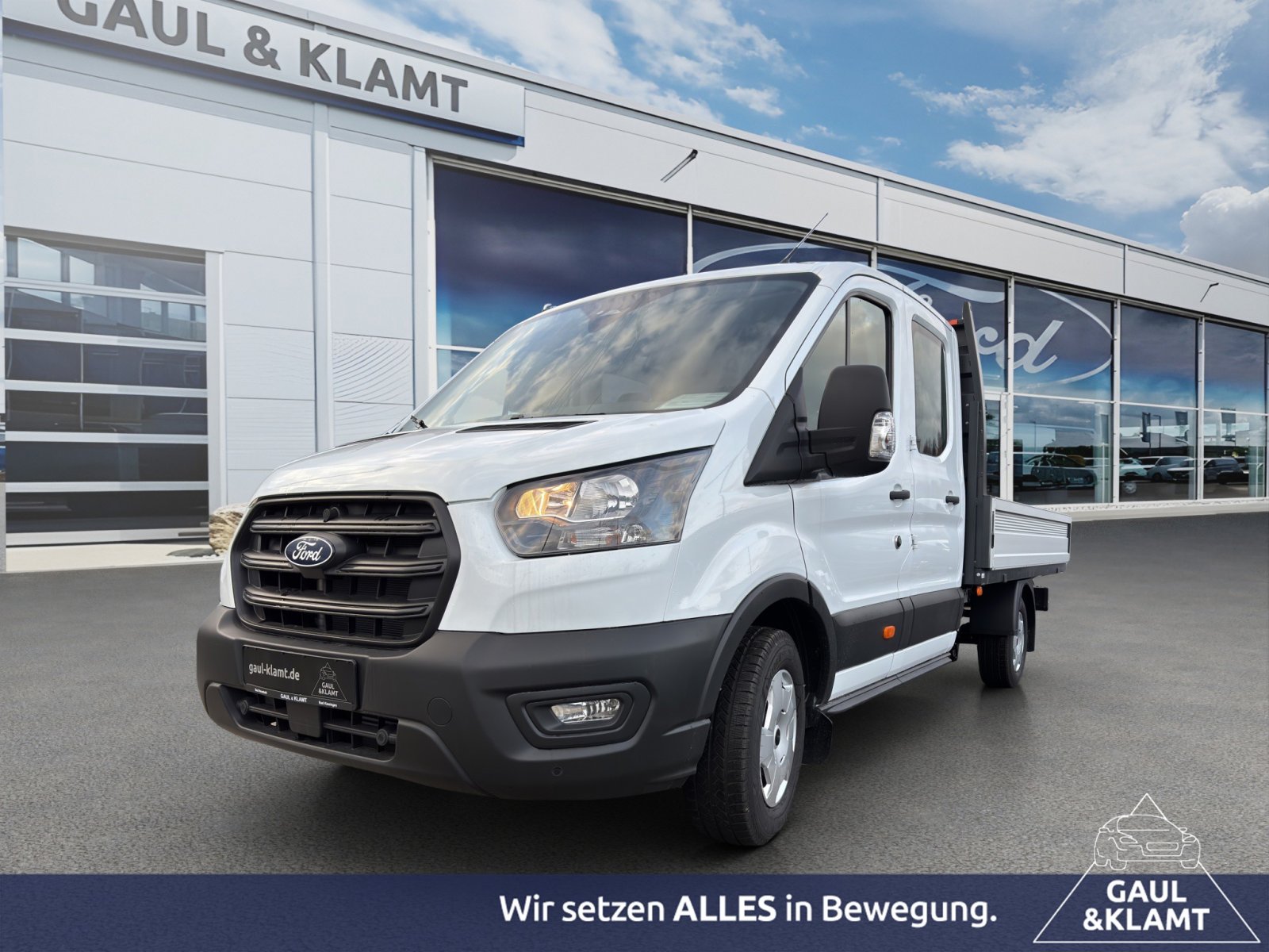Fahrzeugabbildung Ford Transit 350 L4 Doppelkabine Trend Pritsche