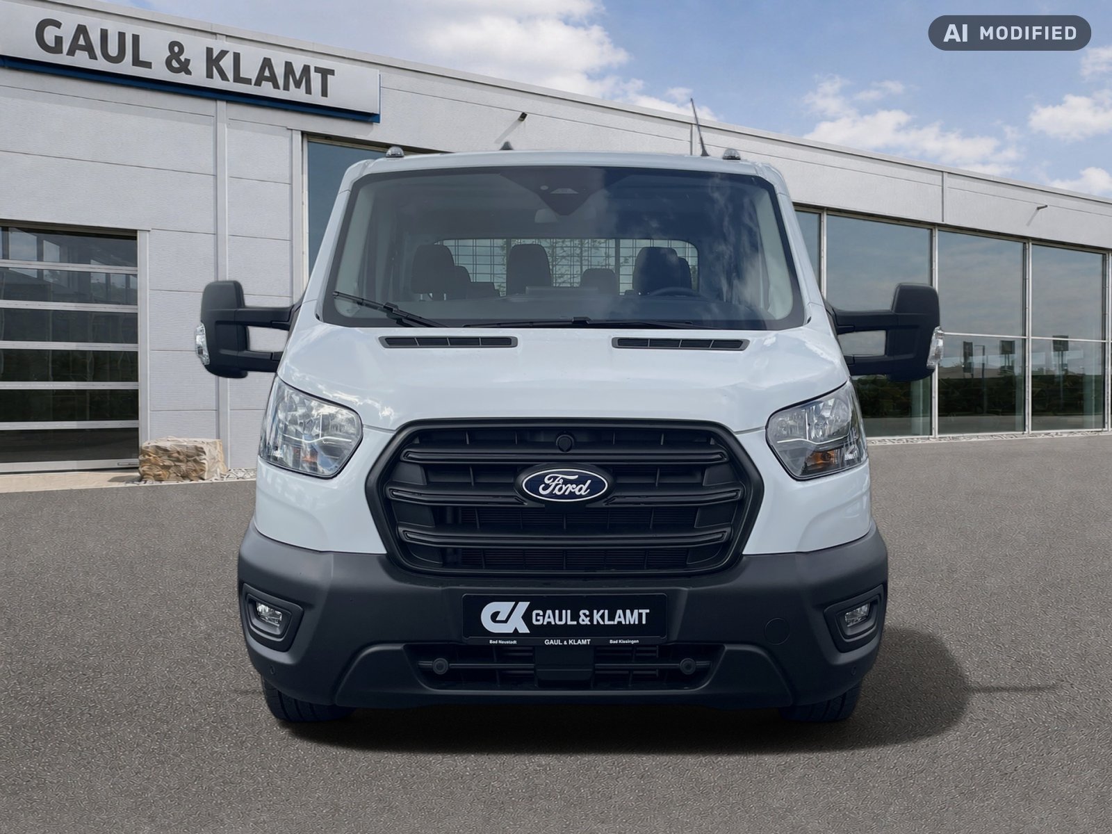 Fahrzeugabbildung Ford Transit Diesel 350 L3 Doppelkabine Trend #AHK - mit KI generiert/bearbeitet