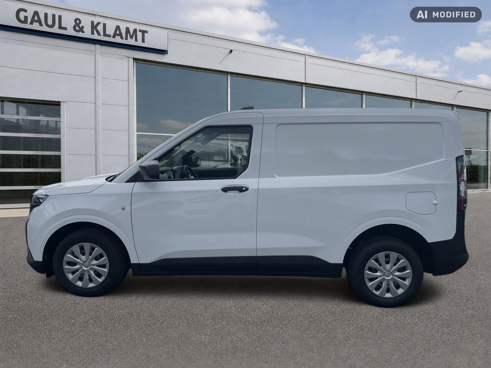 Fahrzeugabbildung Ford Transit Courier EcoBoost Trend #Winterpaket - mit KI generiert/bearbeitet