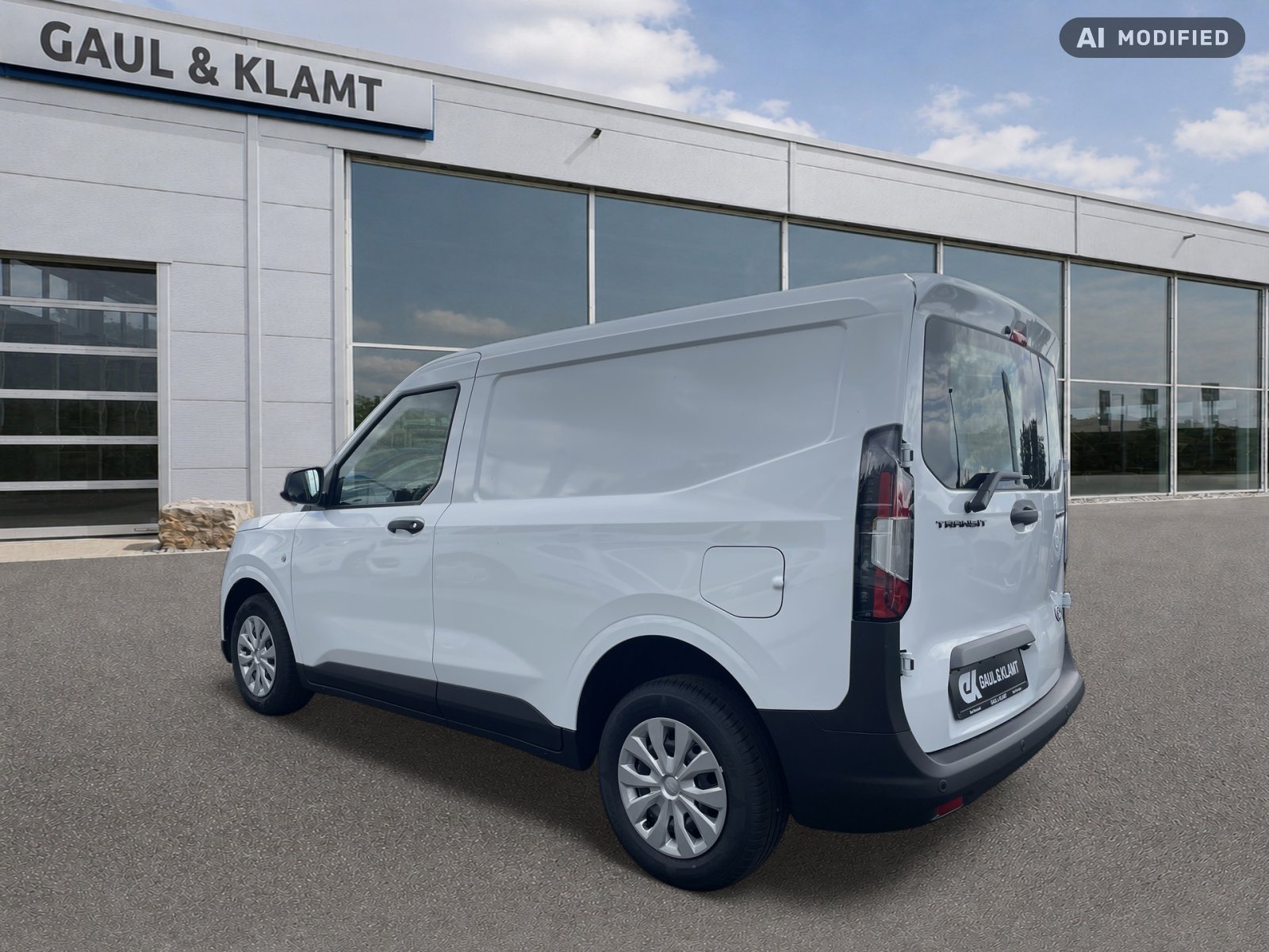Fahrzeugabbildung Ford Transit Courier EcoBoost Trend #Winterpaket - mit KI generiert/bearbeitet