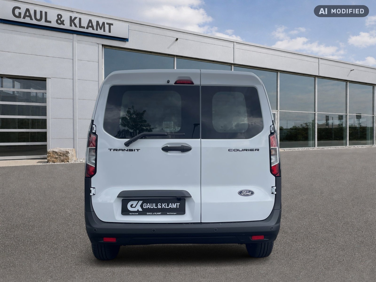 Fahrzeugabbildung Ford Transit Courier EcoBoost Trend #Winterpaket - mit KI generiert/bearbeitet