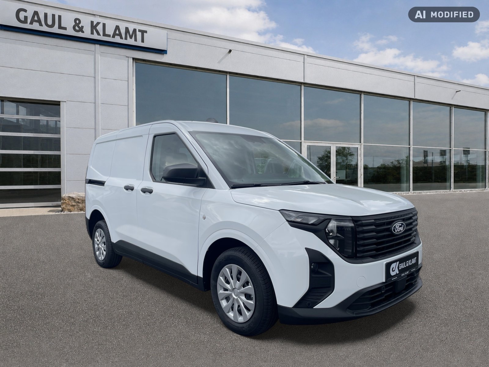 Fahrzeugabbildung Ford Transit Courier EcoBoost Trend #Winterpaket - mit KI generiert/bearbeitet