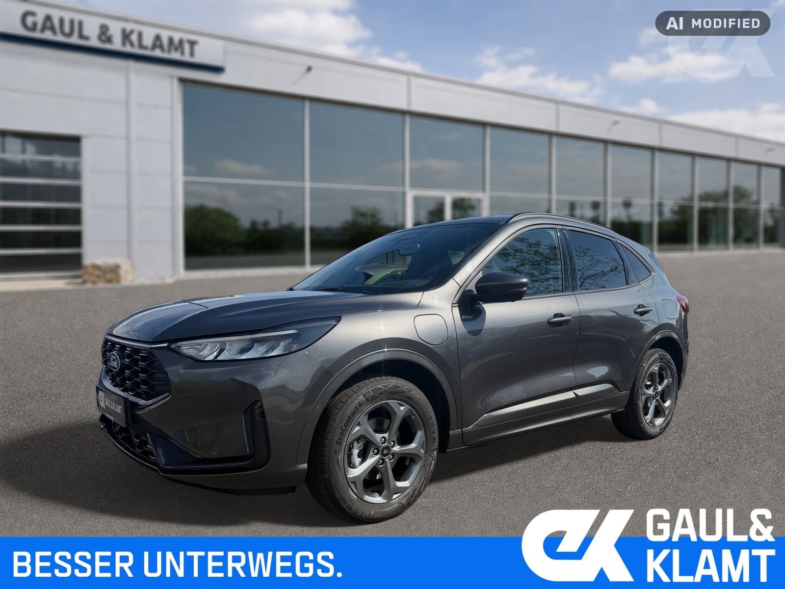 Fahrzeugabbildung Ford Kuga ST Line PHEV RFK|WinterPaket|Navi - mit KI generiert/bearbeitet