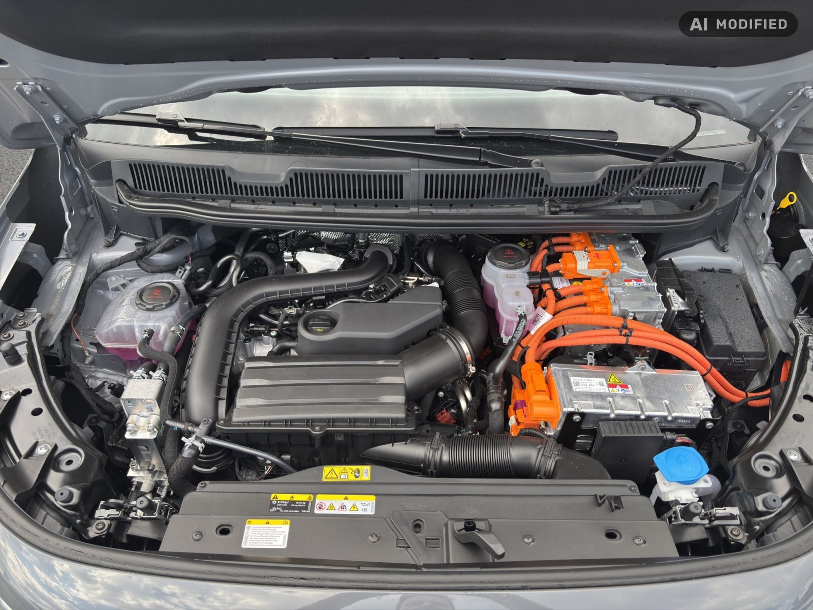 Fahrzeugabbildung Ford Tourneo Connect 1,5l 85 kW PHEV Titanium #Audio-Paket #Ford SYNC - mit KI generiert/bearbeitet