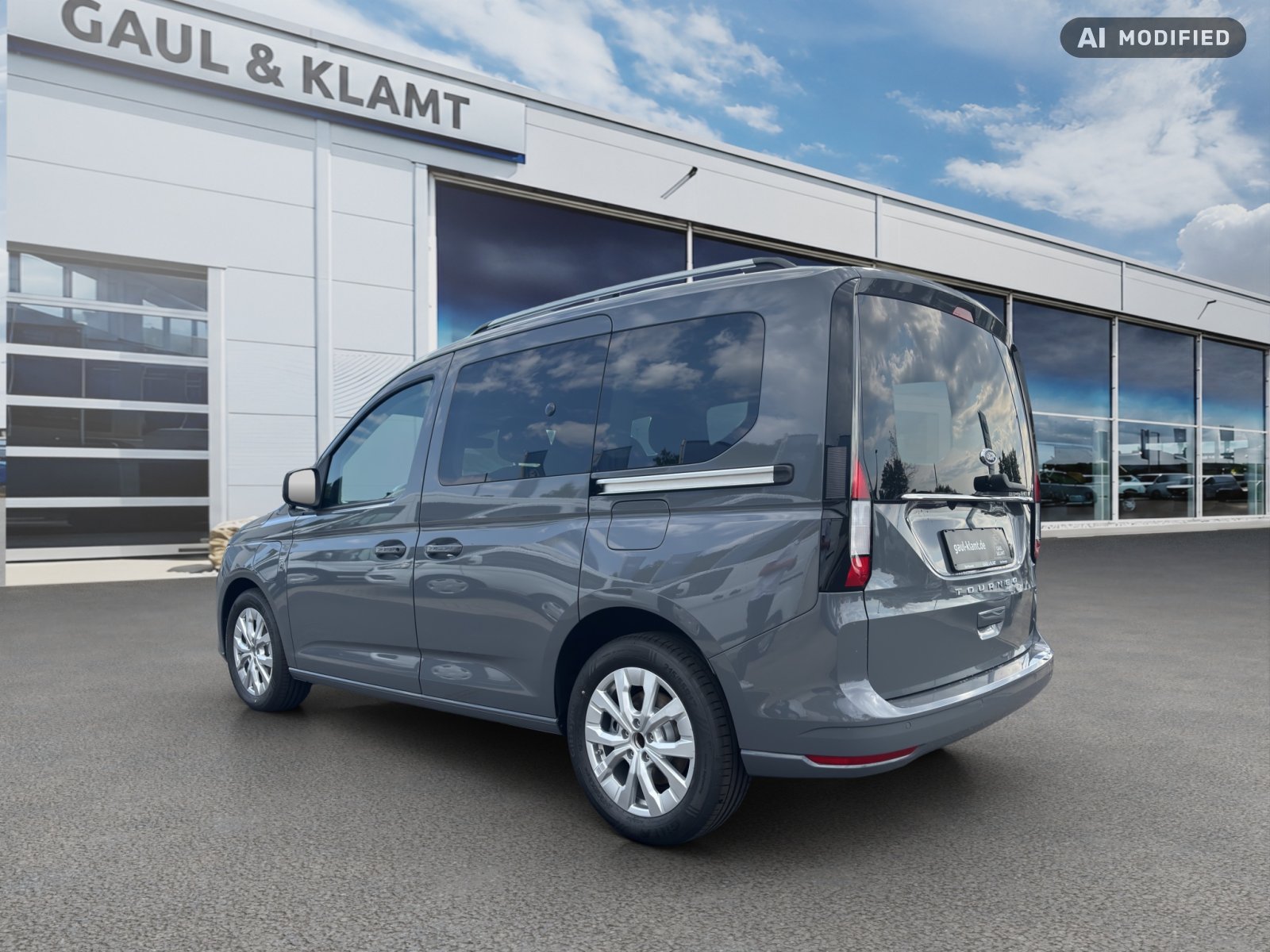 Fahrzeugabbildung Ford Tourneo Connect 1,5l 85 kW PHEV Titanium #Audio-Paket #Ford SYNC - mit KI generiert/bearbeitet