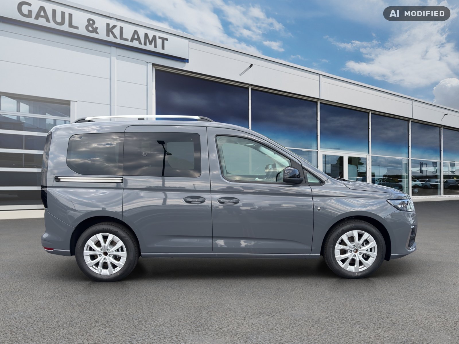 Fahrzeugabbildung Ford Tourneo Connect 1,5l 85 kW PHEV Titanium #Audio-Paket #Ford SYNC - mit KI generiert/bearbeitet