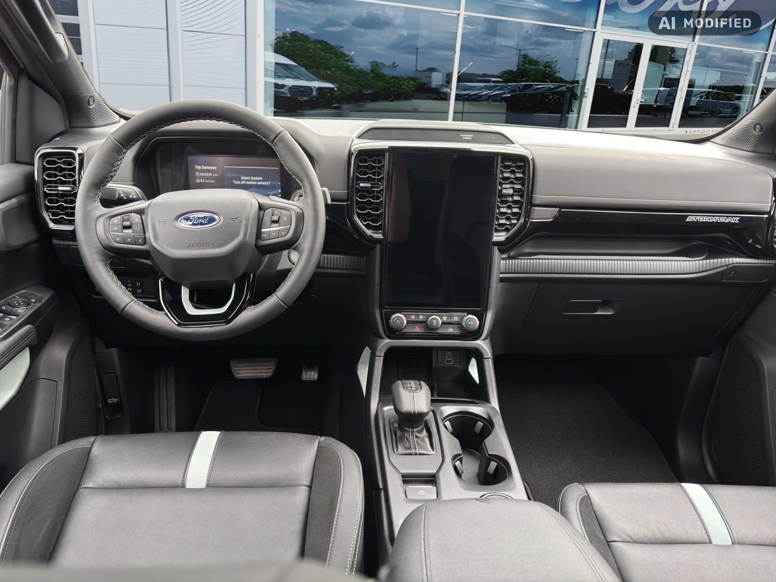 Fahrzeugabbildung Ford Ranger 2,3 l 135 kW PHEV Stormtrak 4WD Doppelkabine #AHK - mit KI generiert/bearbeitet