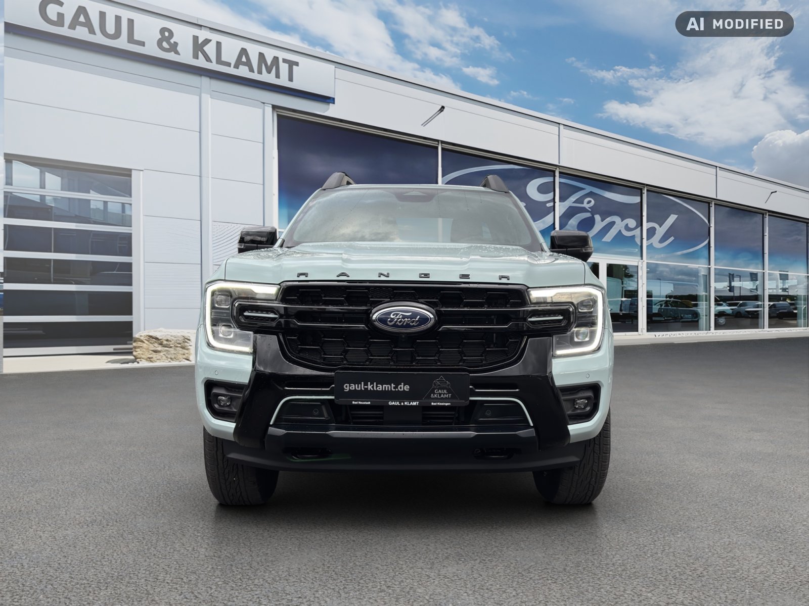 Fahrzeugabbildung Ford Ranger 2,3 l 135 kW PHEV Stormtrak 4WD Doppelkabine #AHK - mit KI generiert/bearbeitet